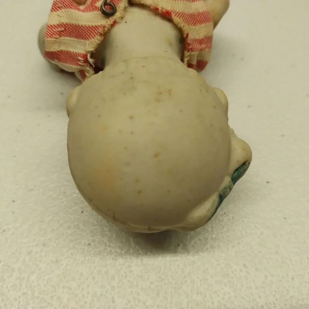 Vintage Made In Japan All Bisque Doll 4.5